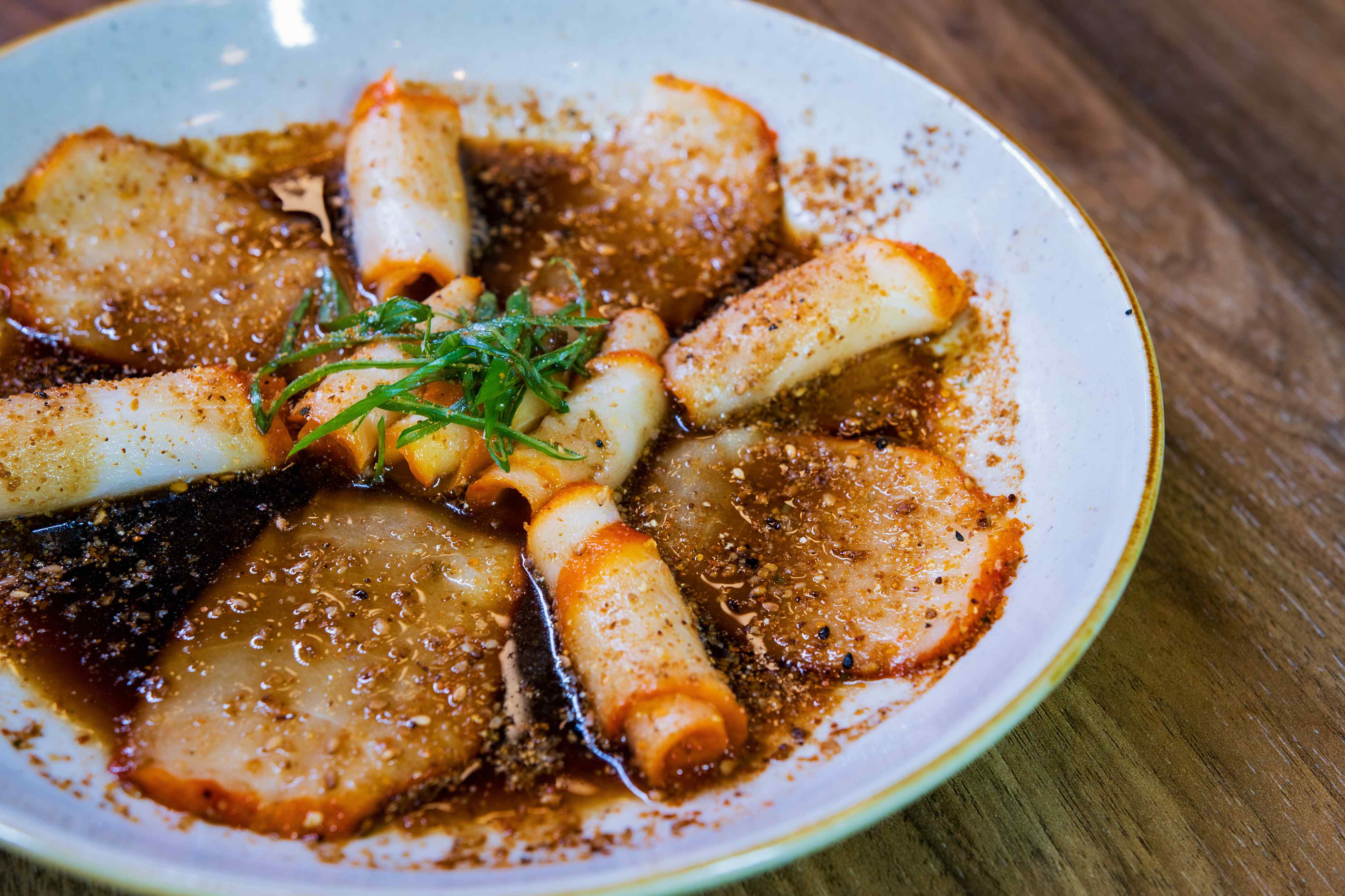 Mix de frutos do mar grelhados