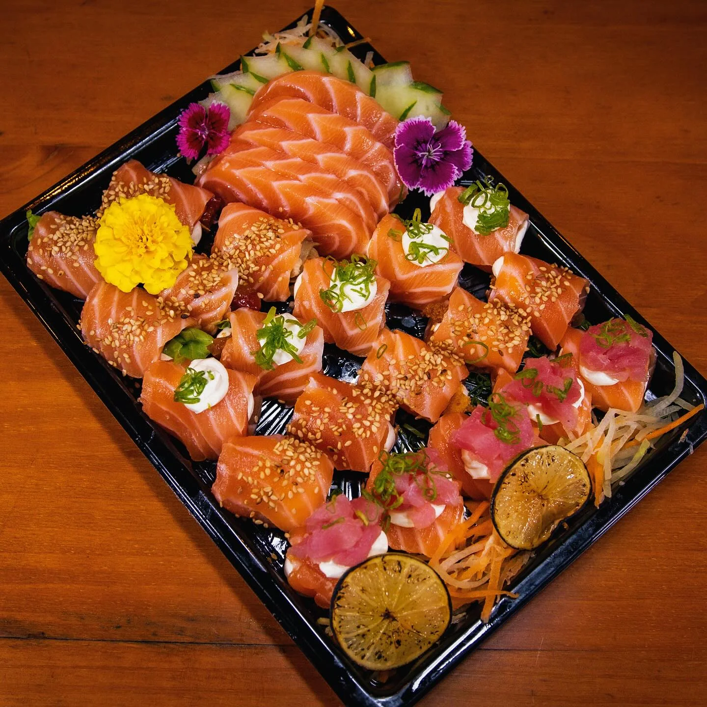 Combinado de salmão